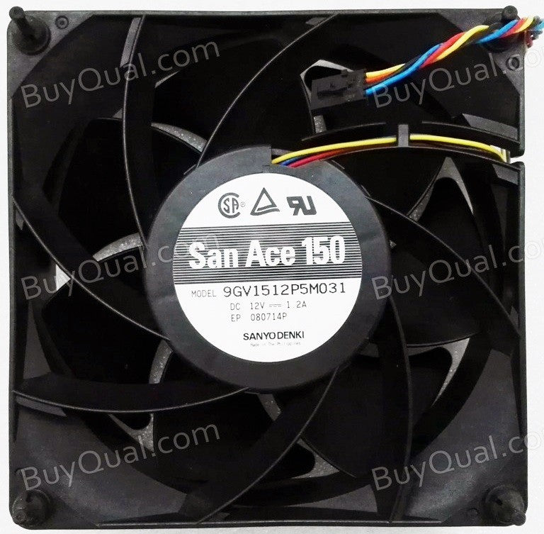 Sanyo 9GV1512P5M031 12V 1.2A 4wires Cooling Fan Sanyo 9GV1512P5M031 12V 1.2A 4wires Cooling Fan